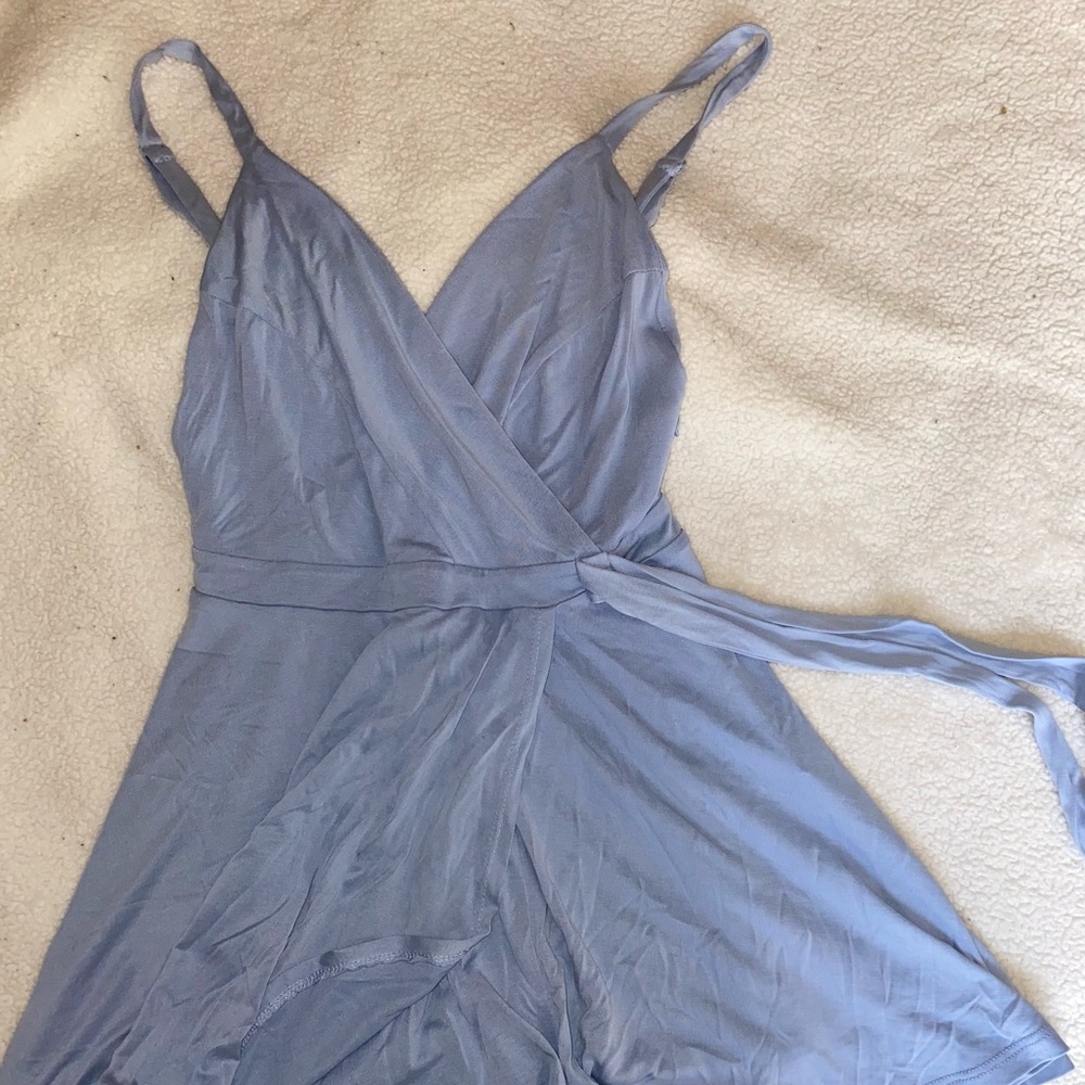 Light blue women’s romper